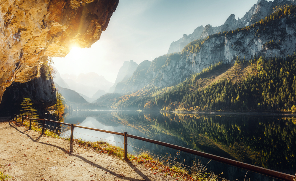 Jazero Gosausee, Alpy, Rakúsko. Foto: Shutterstock