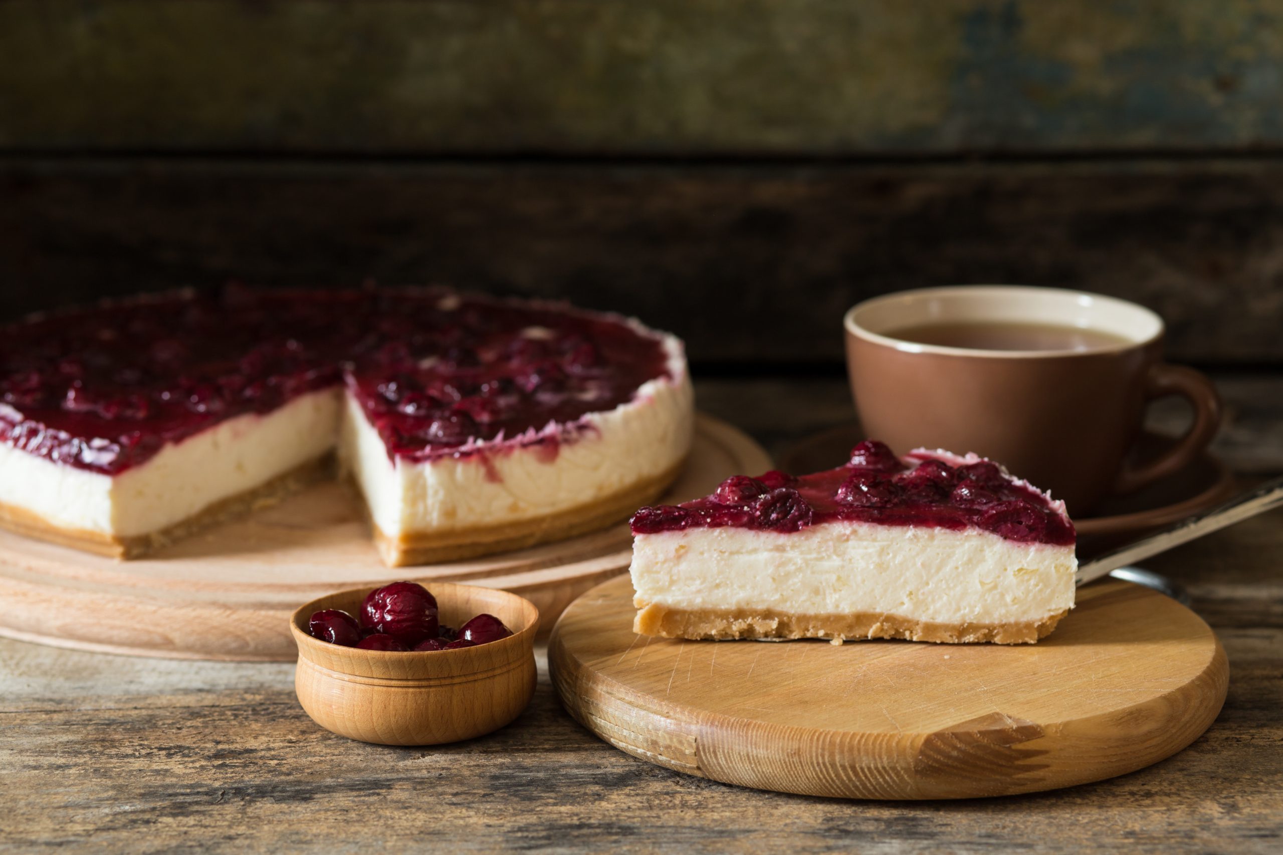Tvarohový cheesecake. Foto: Shutterstock