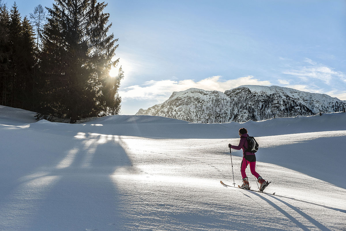 Čaro zimy v regióne Dachstein Salzkammergut