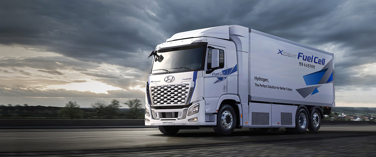 Vodíkový kamión Hyundai Xcient Fuel Cell
