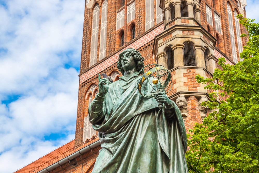 Toruň, Kopernik, Poľsko. Foto: Shutterstock