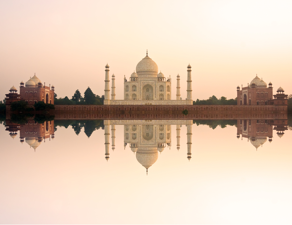Tádž Mahal, sedem divov sveta. Foto: Shutterstock