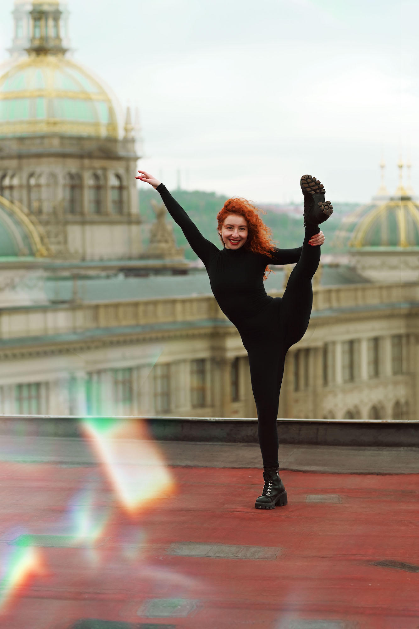 Tanečníčka Lucia Ginger Molčányiová, promo fotka.