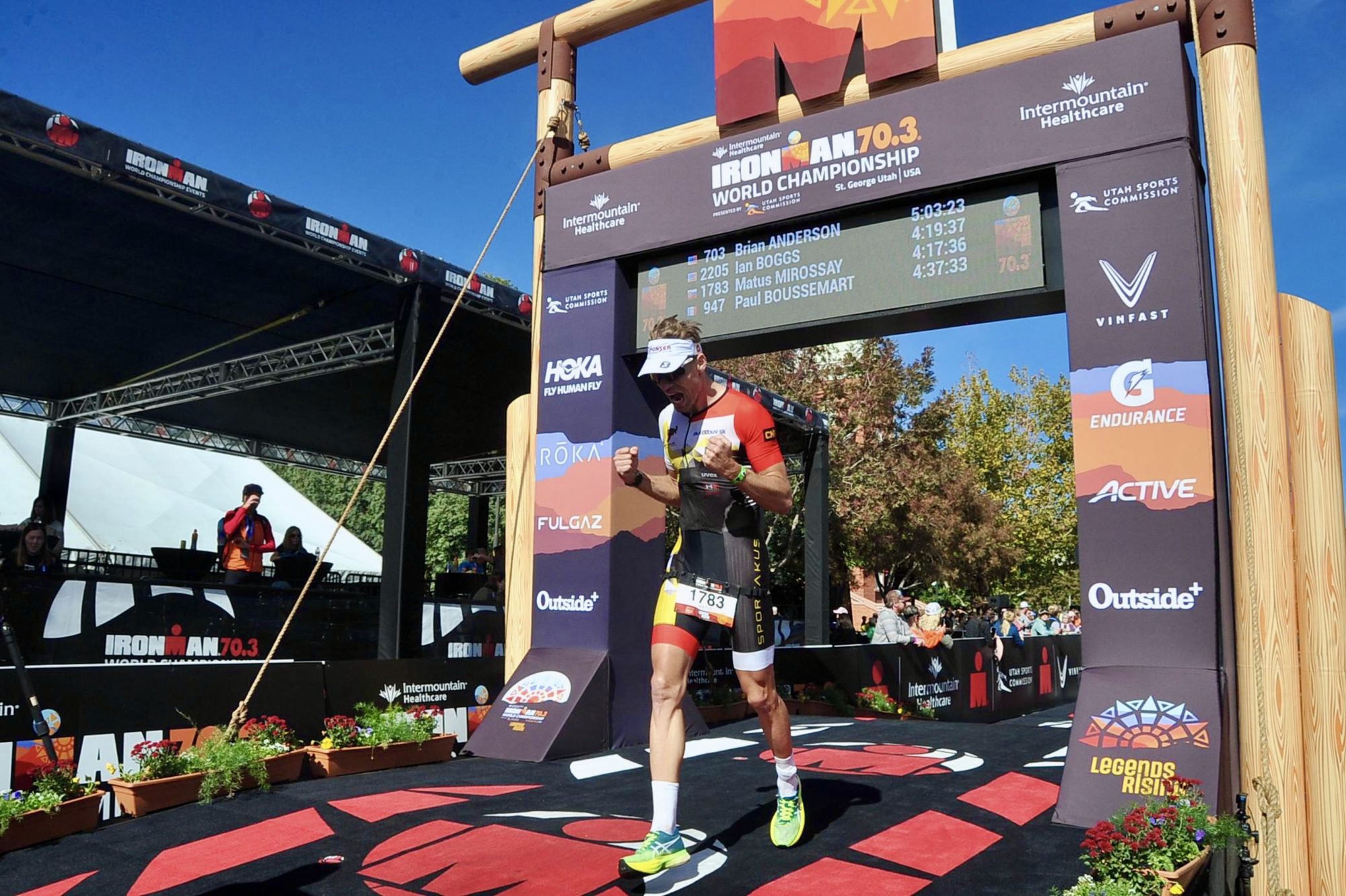 Matúš Mirossay, IRONMAN USA - v cieli