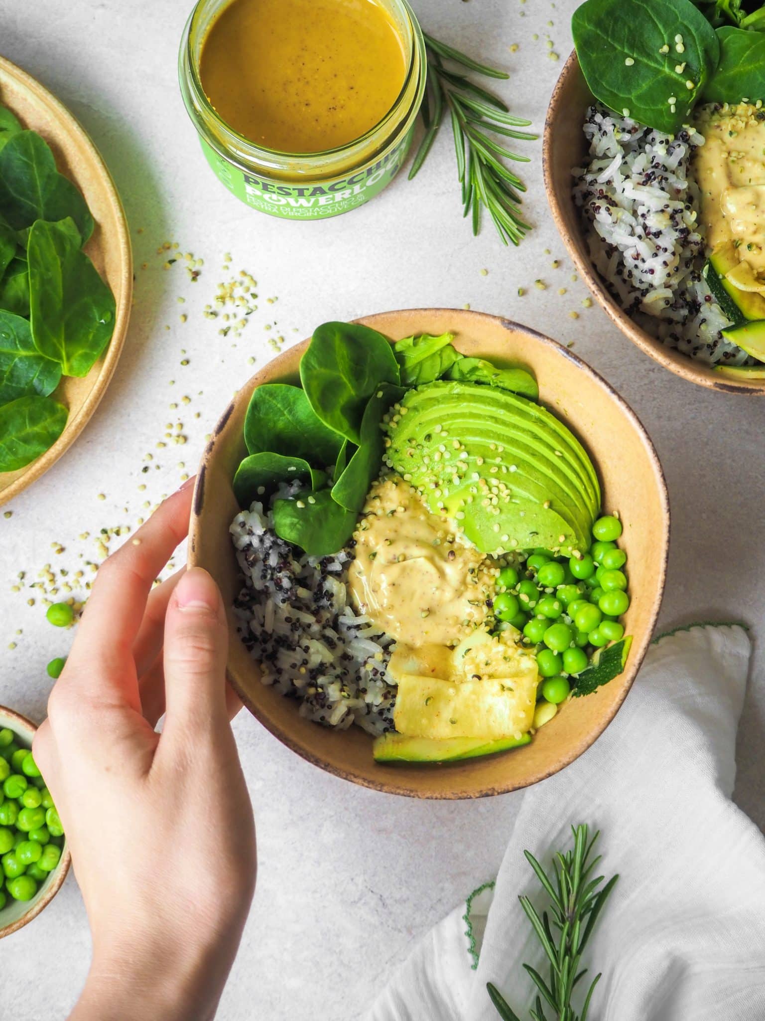 Powerlogy green vegan bowl
