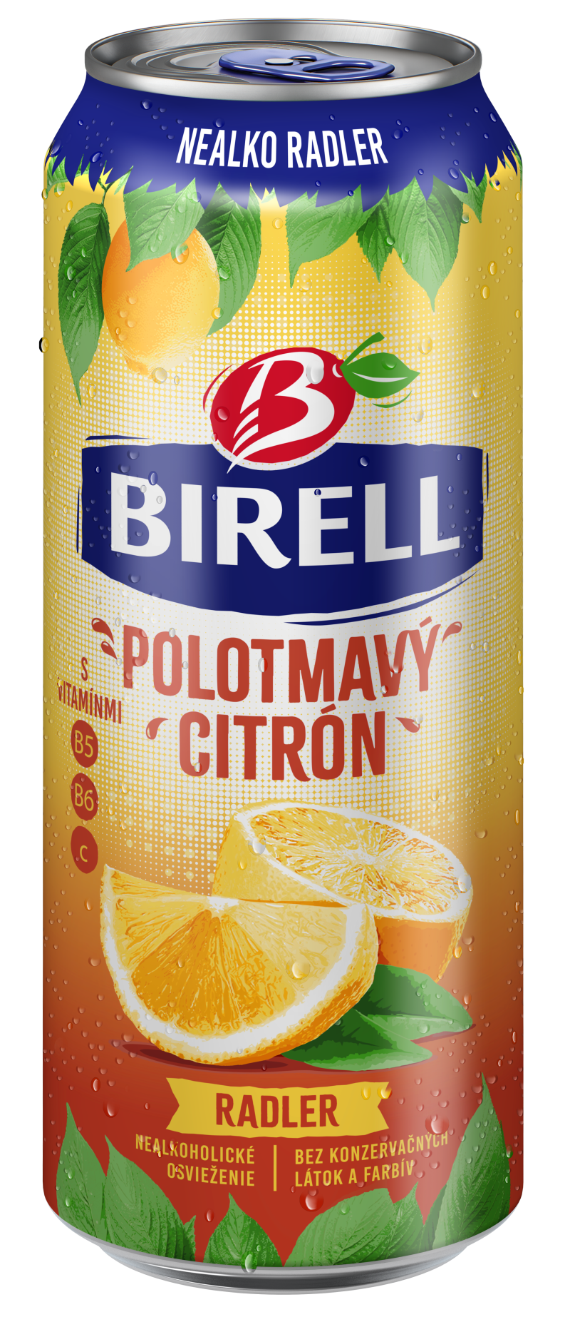Birell Polotmavý citrón