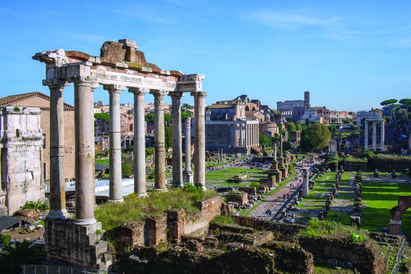 Forum Romanum, Rím, Taliansko, Bubo