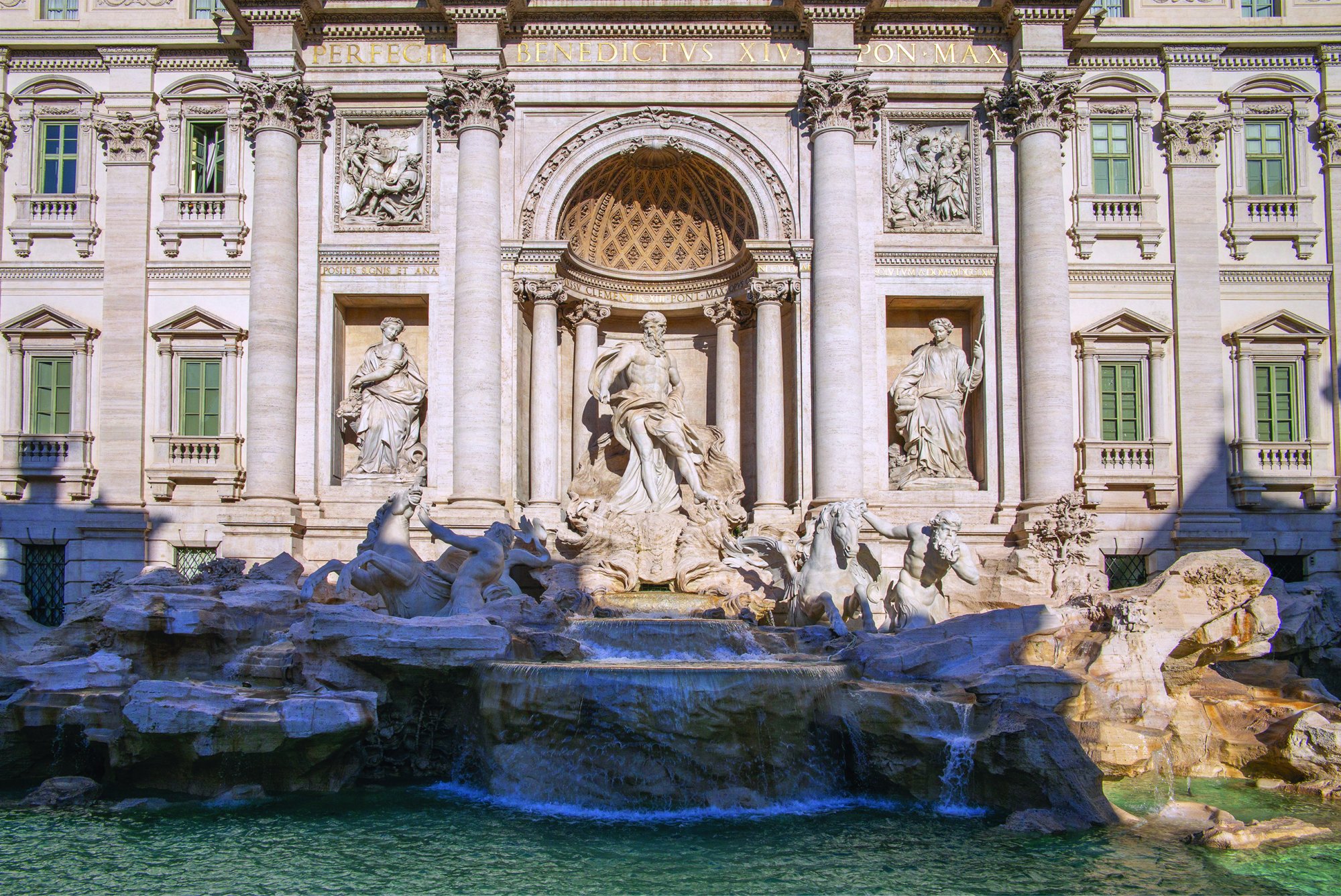 Fontána di Trevi, Rím, Taliansko, Bubo