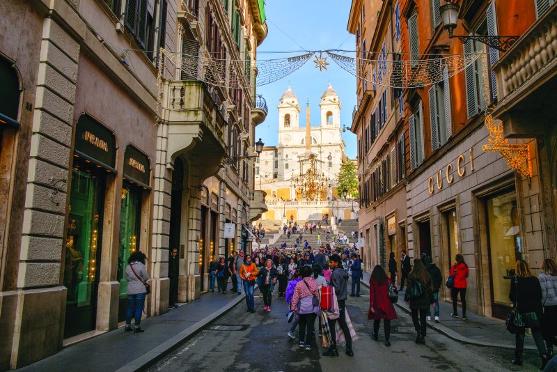 Španielske schody, Rím, Taliansko, Bubo