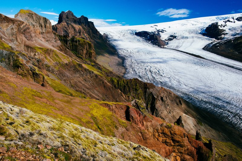 Najväčším ľadovcom Islandu je Vatnajökull. FOTO: Robert Taraba, BUBO