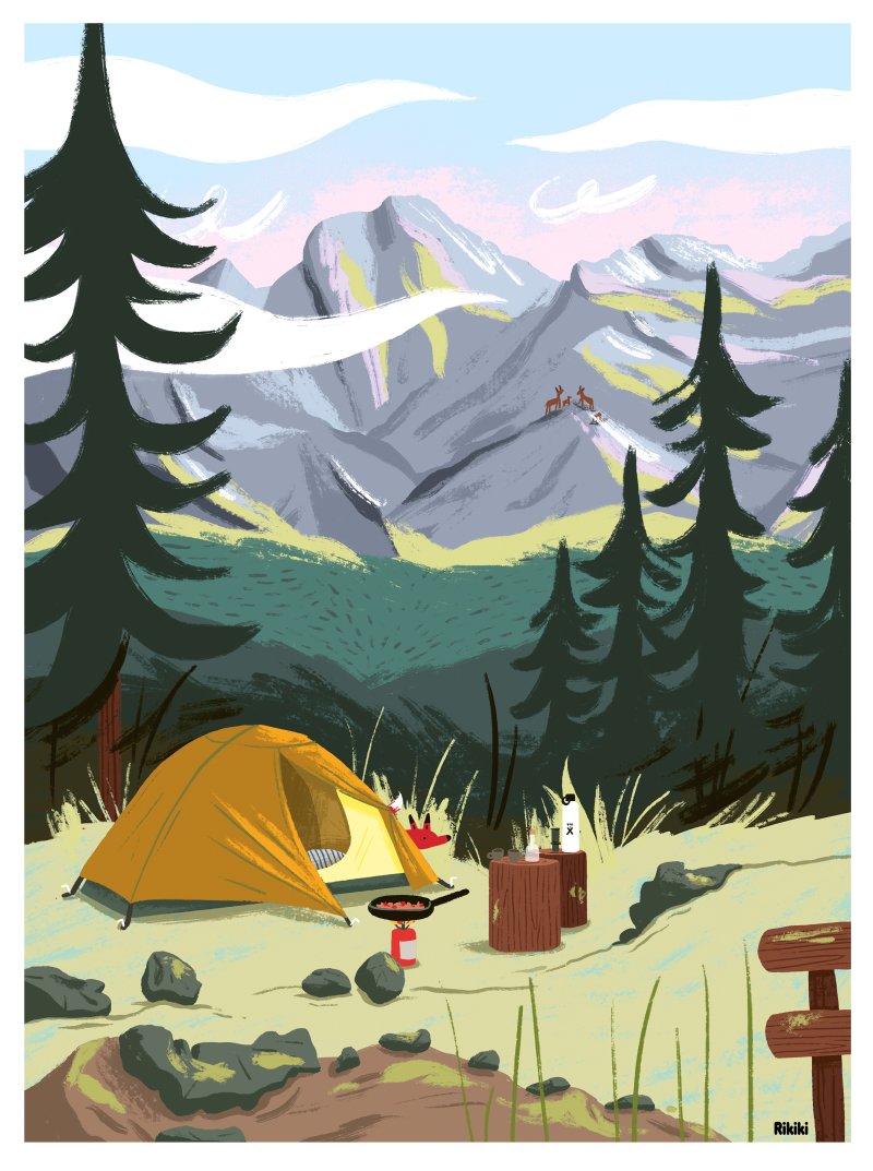 Adela Režná ilustrácia