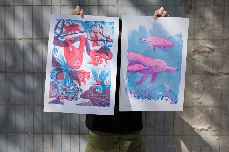 Adela Režná ilustrácia