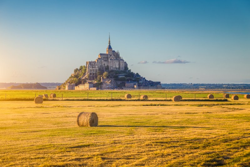 Opátstvo Le Mont-Saint-Michel, Francúzsko