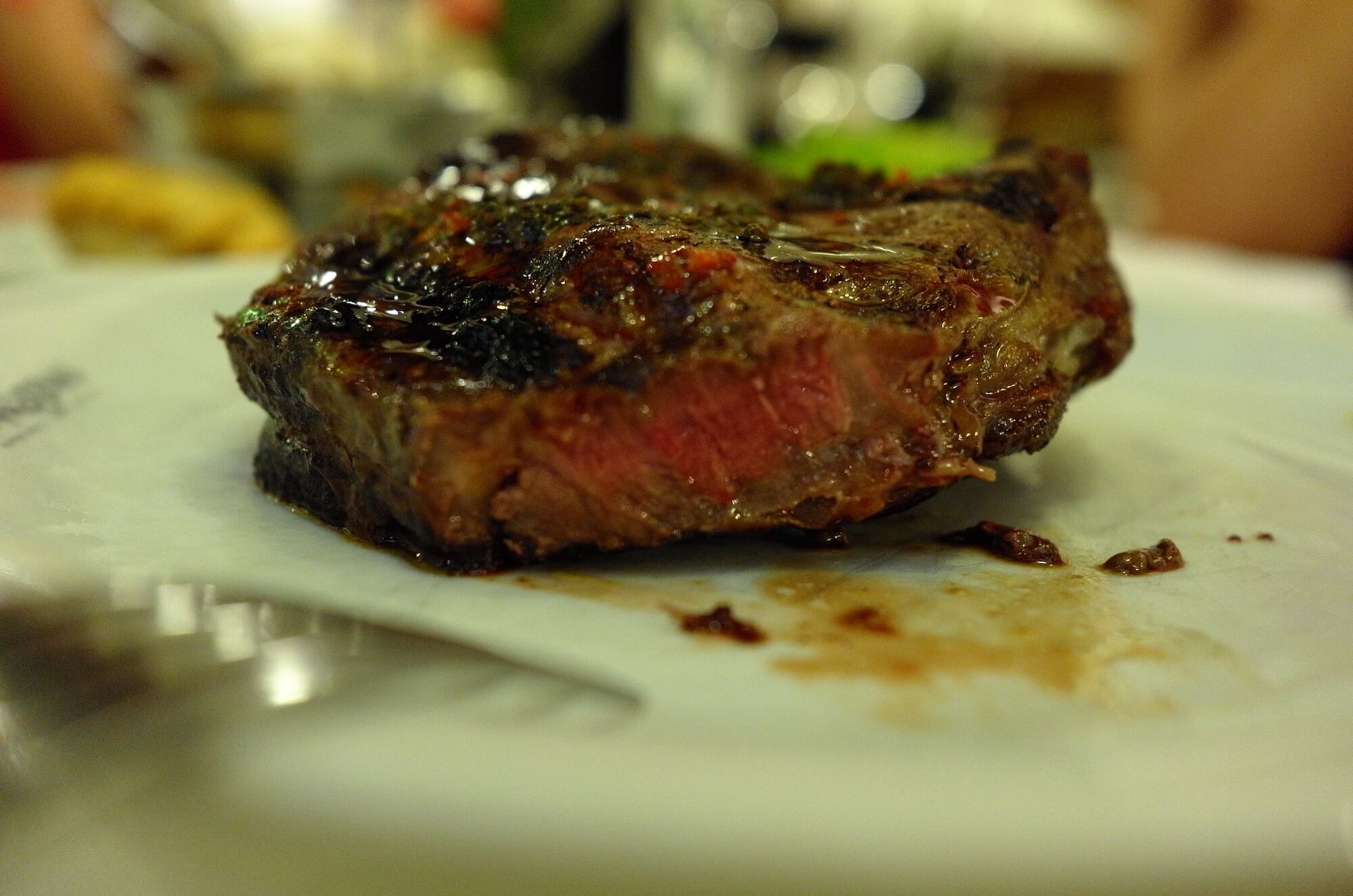Steak v New Yorku, USA, BUBO