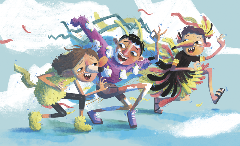 Adela Režná ilustrácia