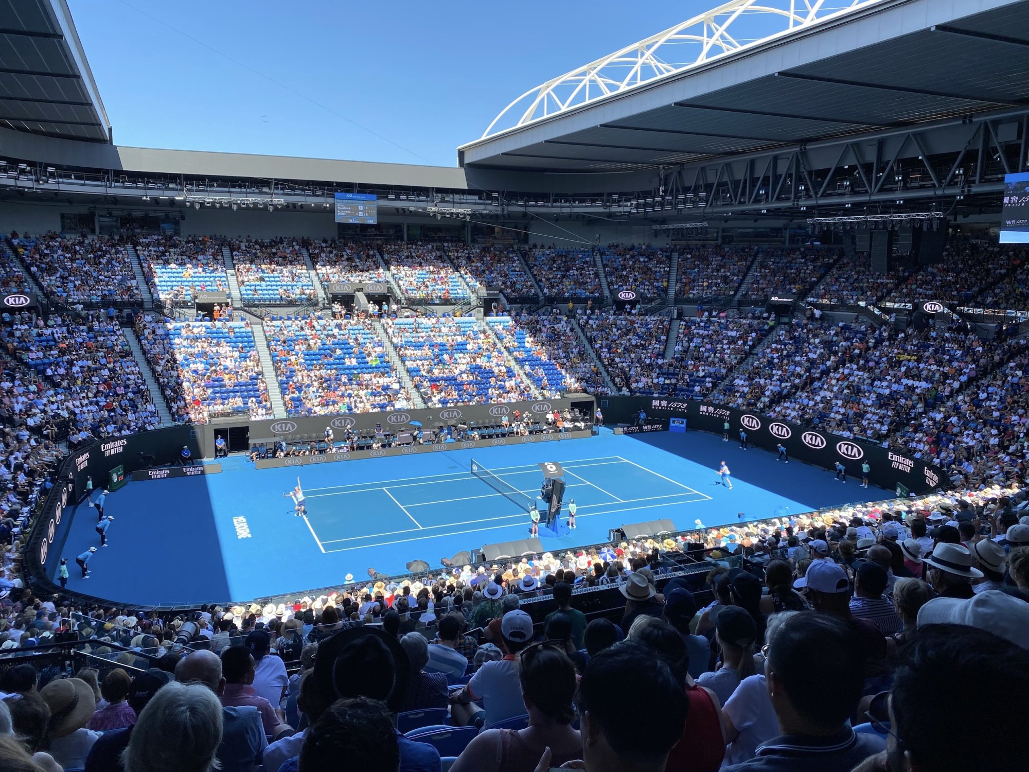 Australian Open, Melbourne, Australia, BUBO