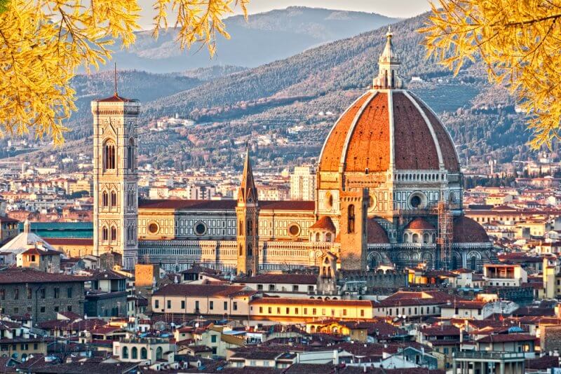 Florencia na jeseň
