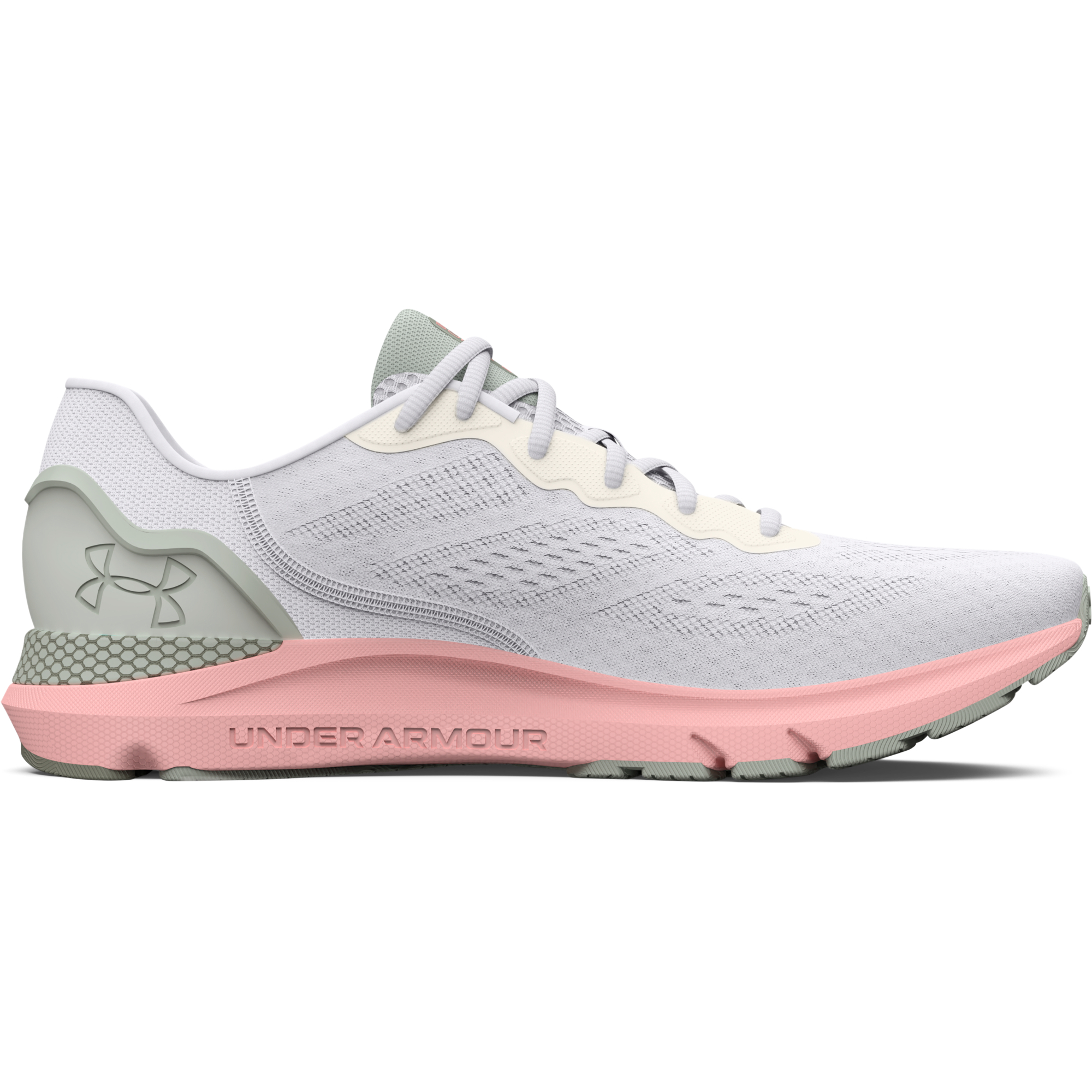 UNDER ARMOUR UA W HOVR Sonic 6 white/olive tint/grove green