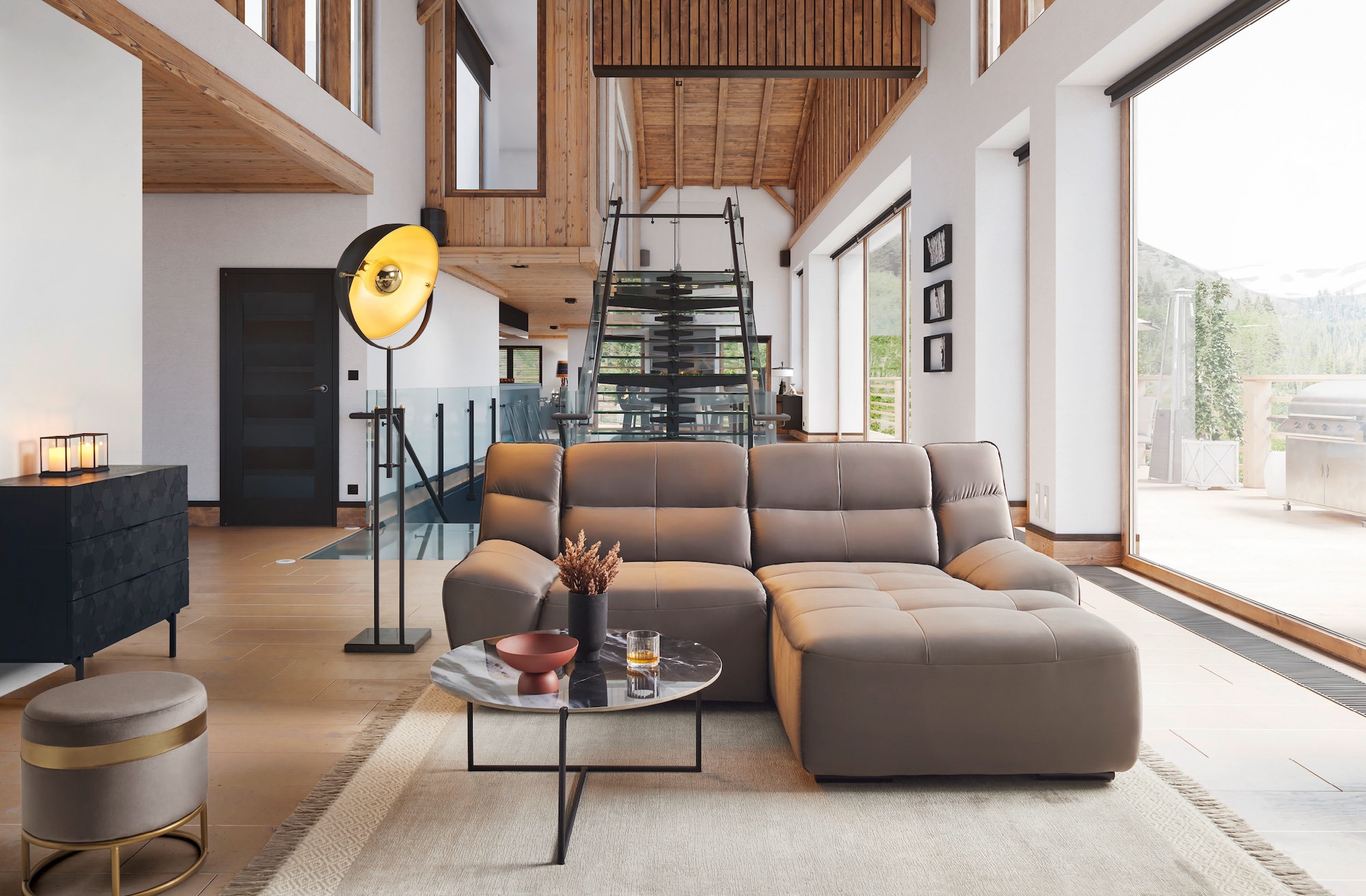 Moderná a nadčasová obývačka, Mobelix