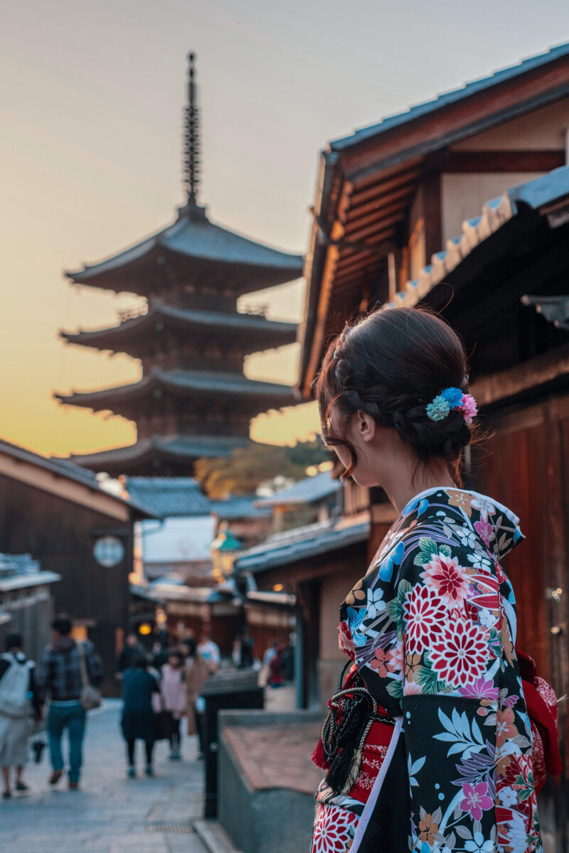 Kjóto, Japonsko, dovolenka s BUBO