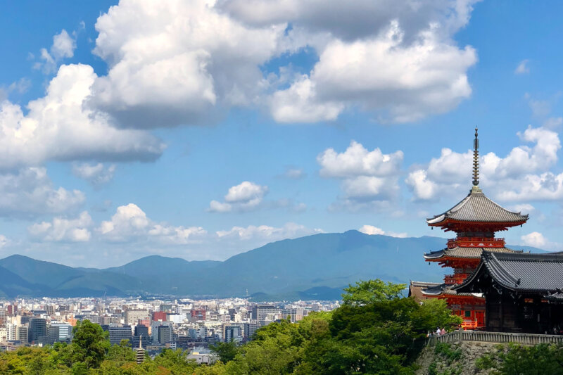 Kijomizu-dera, Japonsko, dovolenka s BUBO