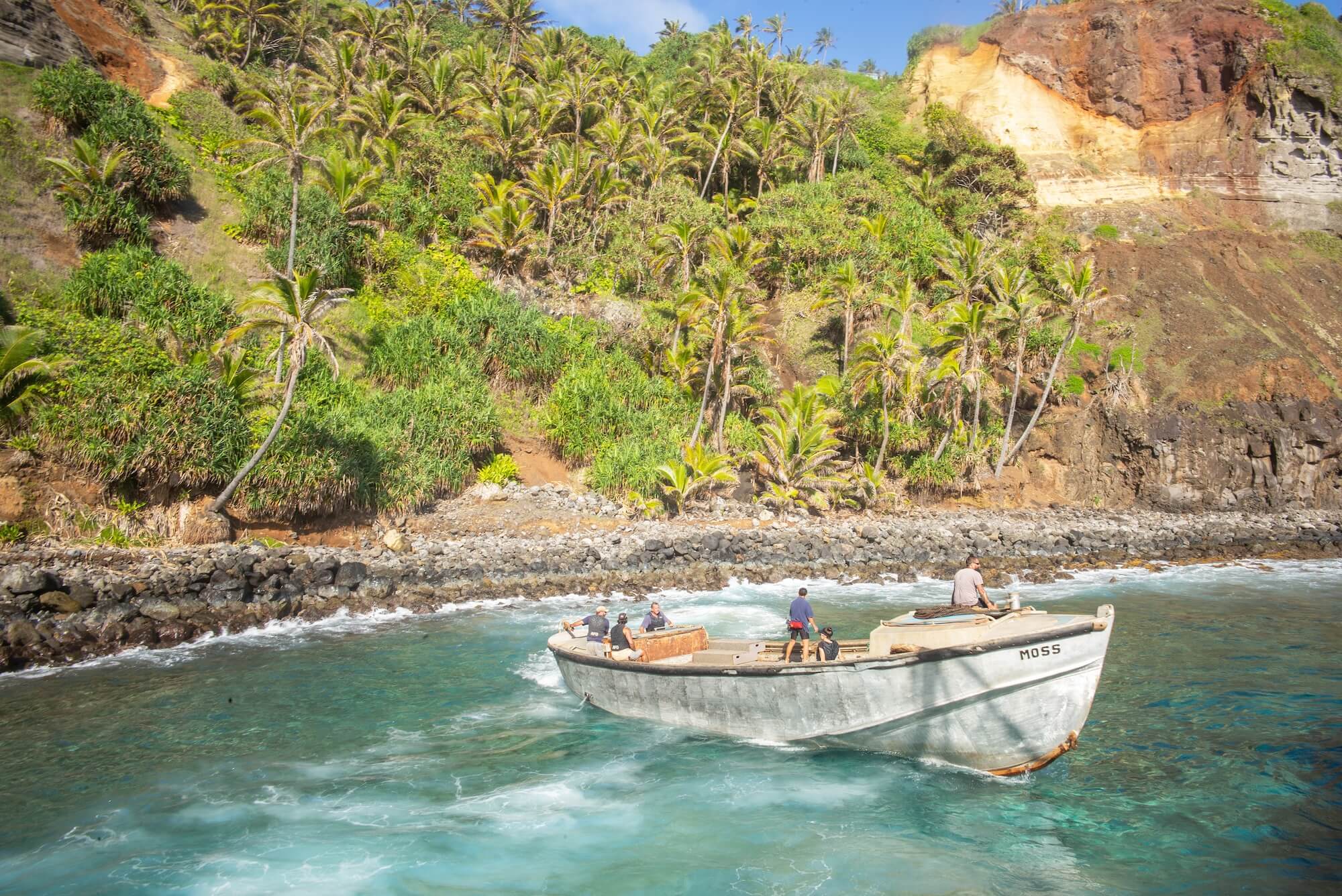 Pitcairn - cestovanie s BUBO