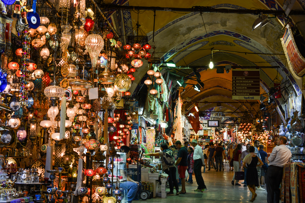 Grand bazaar, Istanbul, Turecko