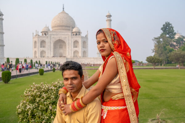 Taj Mahal, India, sedem divov sveta s BUBO