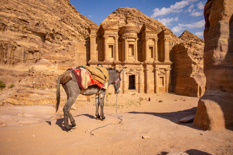 Petra, Jordánsko, sedem divov sveta s BUBO