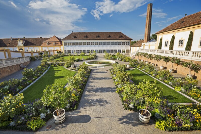 Oranžéria zámku Schloss Hof.
