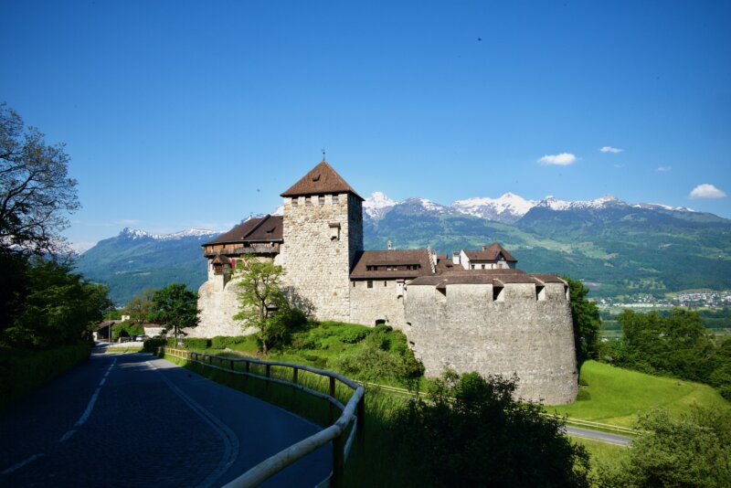 Hrad Vaduz, Lichtenštajnsko