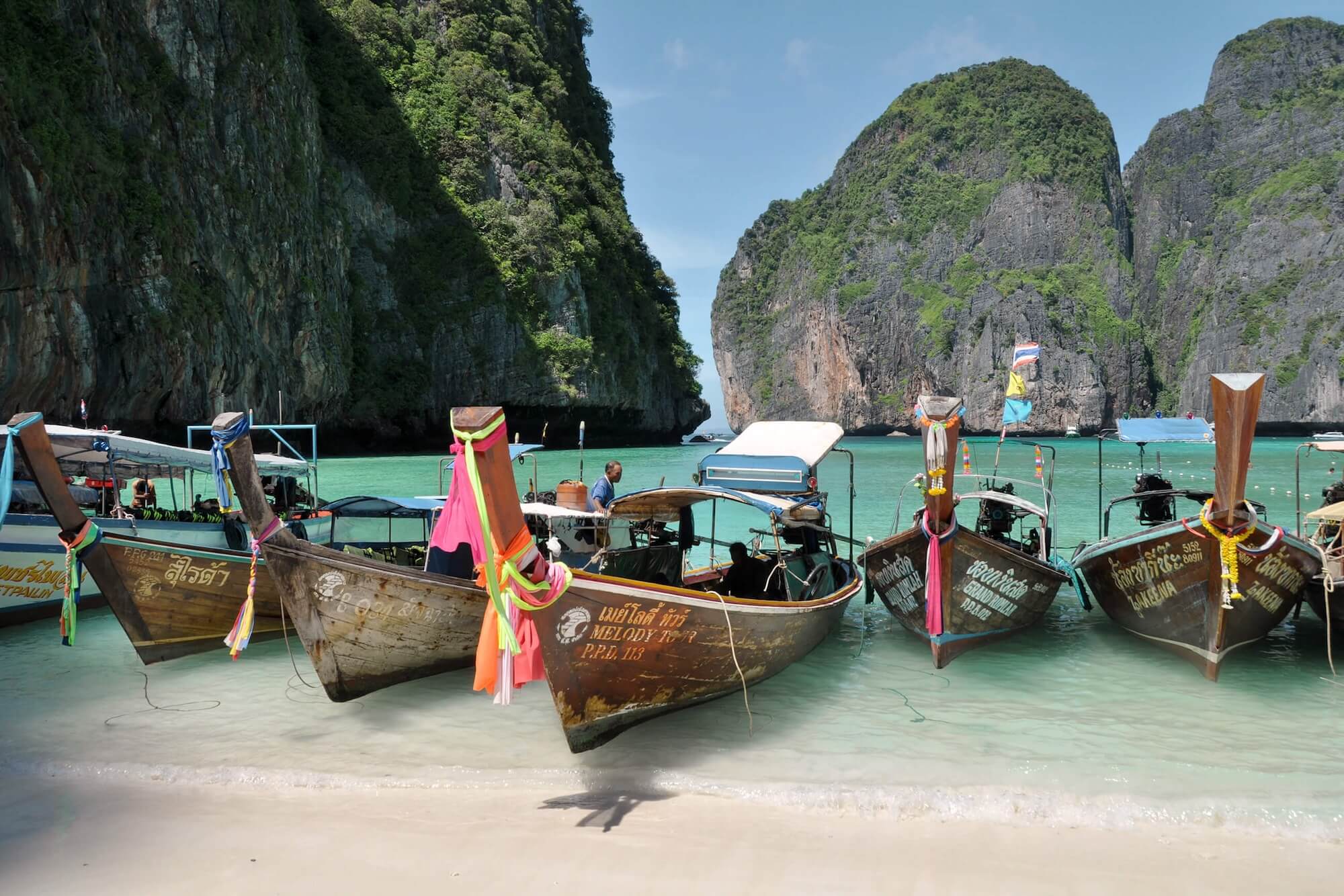 Maya Bay, Thajsko, cestovanie s BUBO