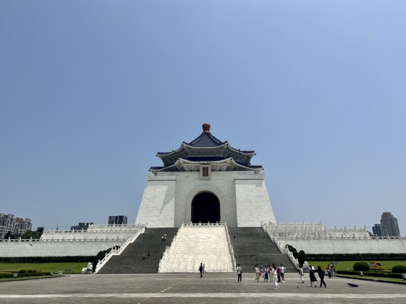 CKS memoriál, Taiwan, cestovanie s BUBO