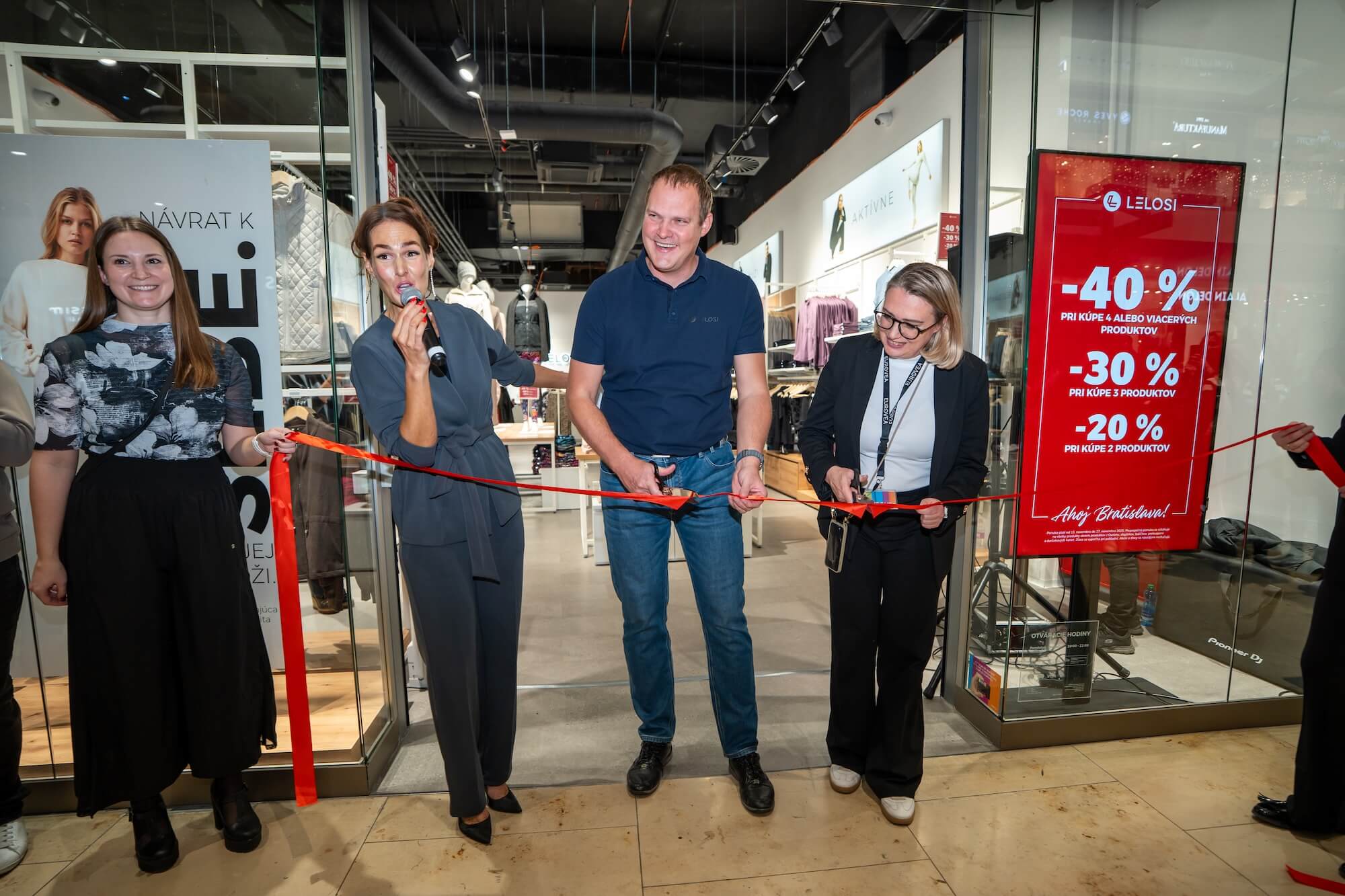 Prvá predajňa LELOSI na Slovensku