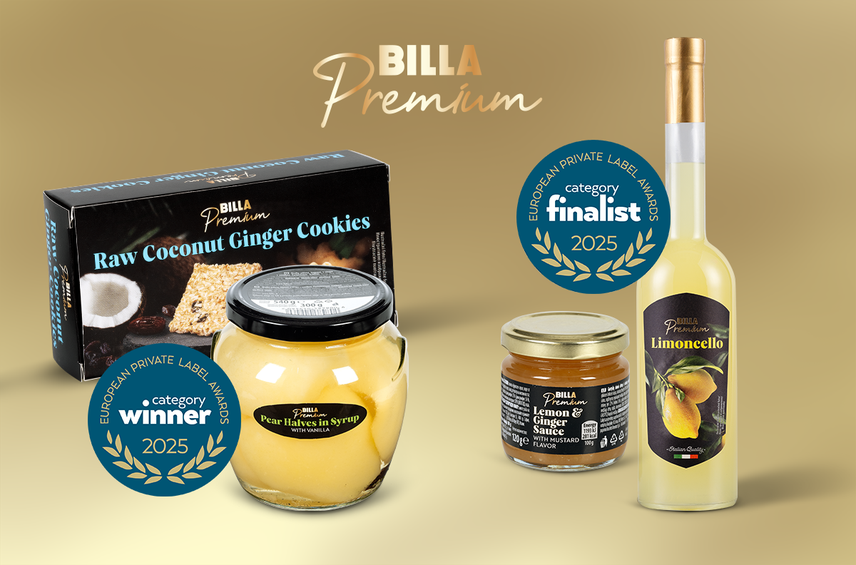 BILLA a European Private Label Awards 2025