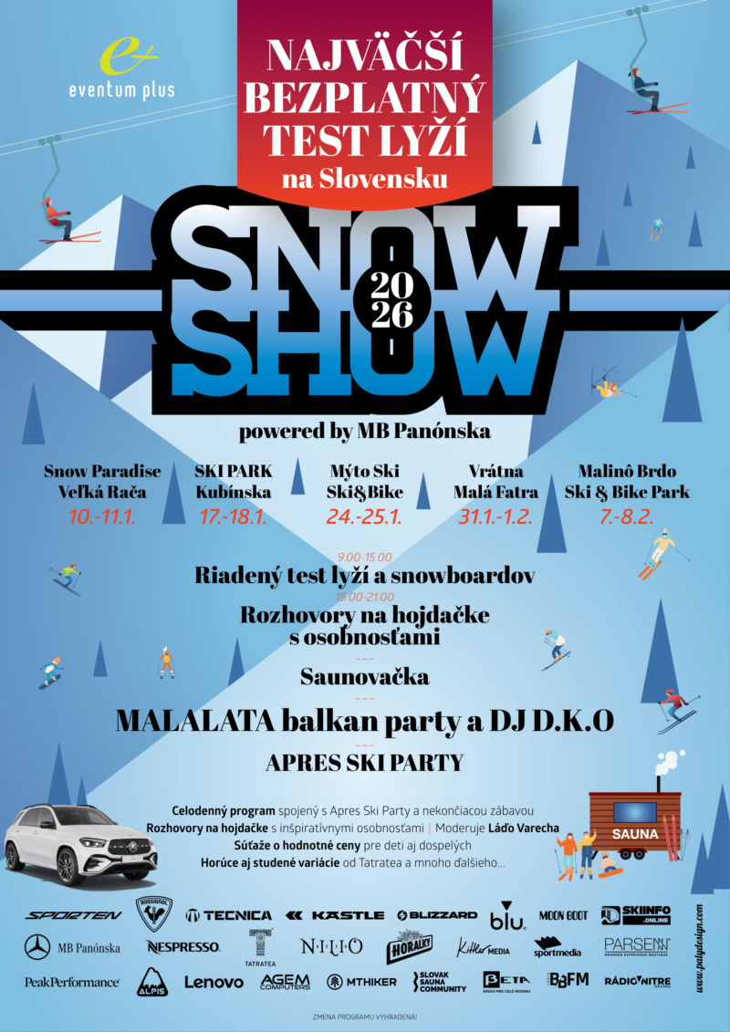 Snow Show 2026 plagát