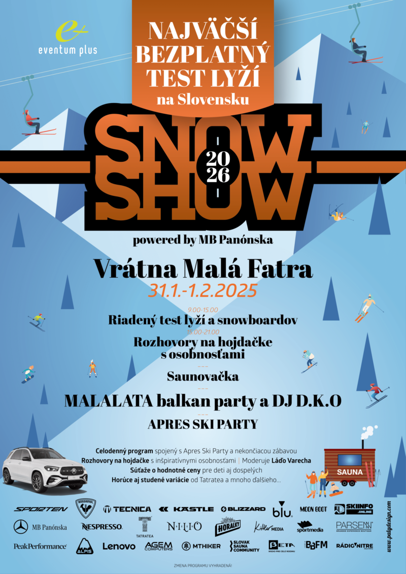 Snow Show 2026 Vrátna Malá Fatra