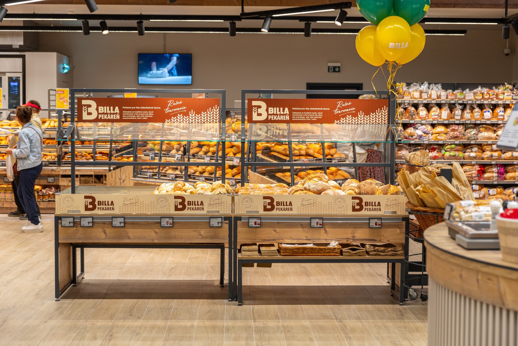 BILLA pečivo