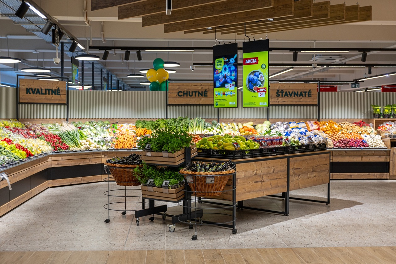 Vlajková predajňa BILLA sa po rekonštrukcii mení na najmodernejší supermarket na Slovensku