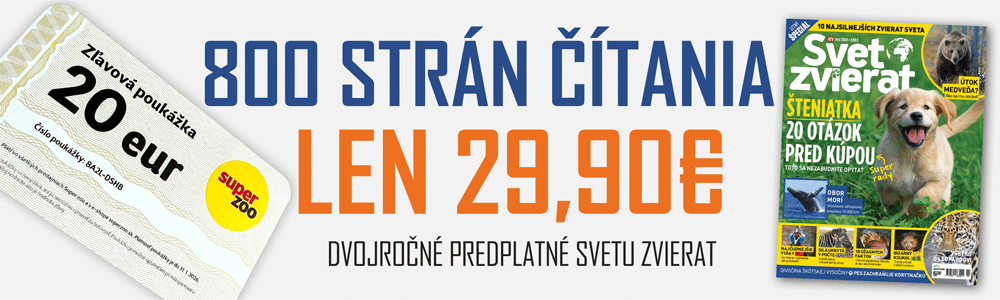 Svet zvierat predplatné