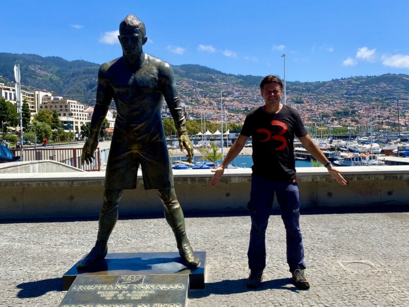 socha Cristiana Ronalda, Madeira