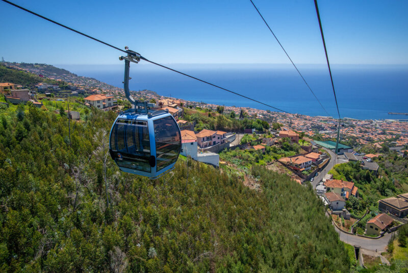 lanovka na Monte, Madeira