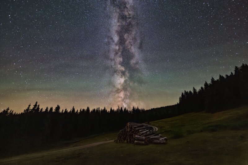 Park tmavej oblohy, Muránska planina