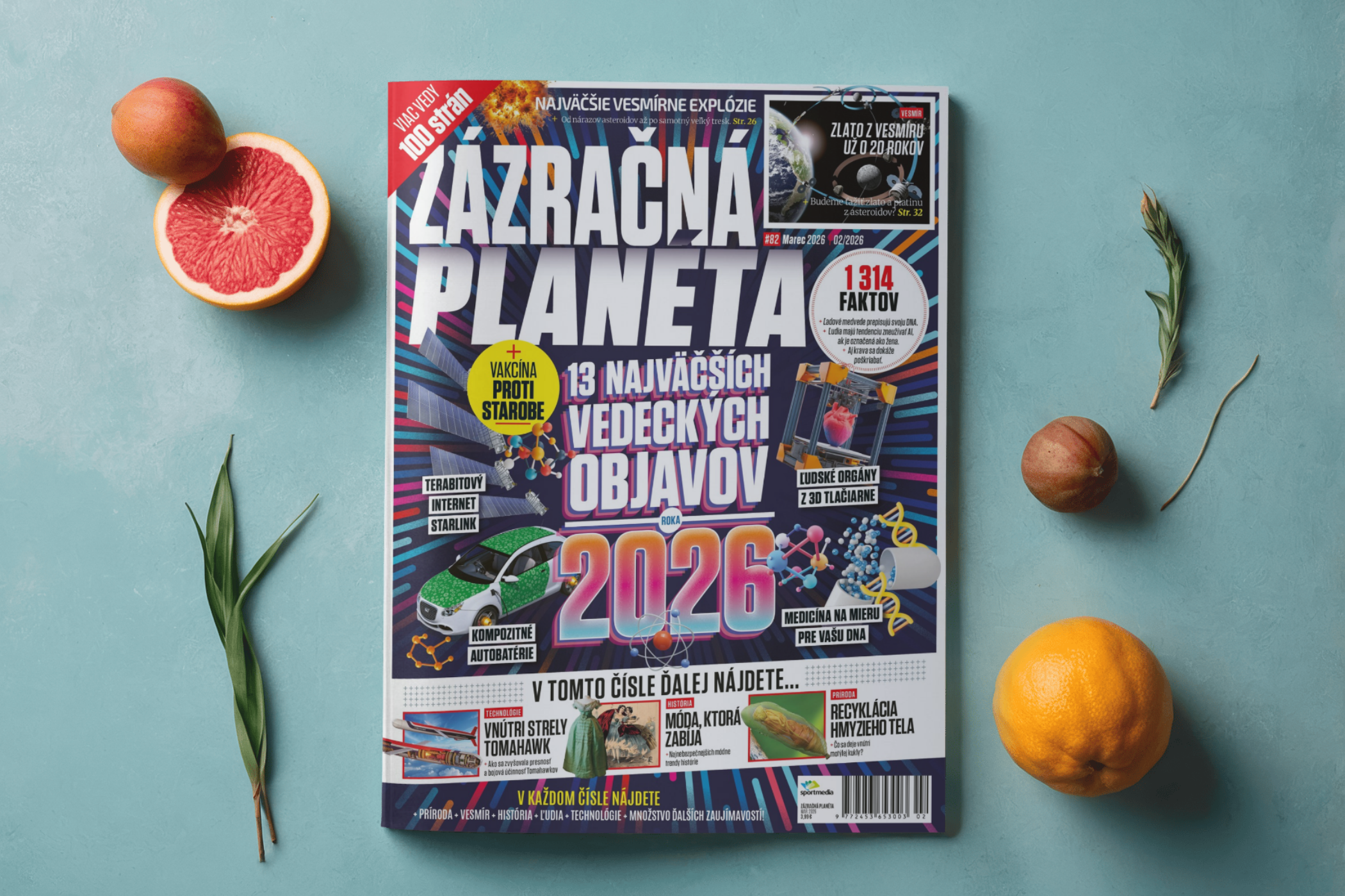 Čítajte aj o najnovších vedeckých objavoch v novej Zázračnej planéte!