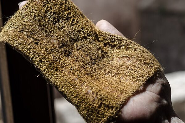 morský hodváb tkanina látka