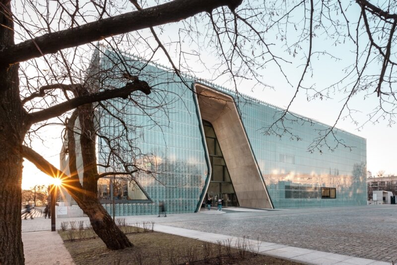 POLIN Múzeum dejín poľských Židov.