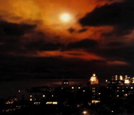 Test Starfish Prime, ako ho bolo vidno z Honolulu.