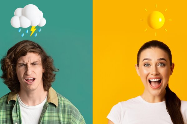 Človek býva najmenej šťastný ako štyridsiatnik.