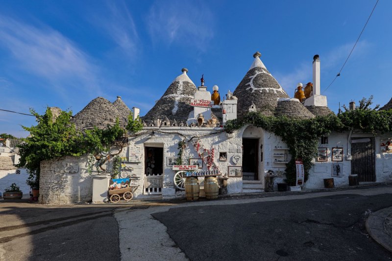 Apúlia, cestovanie s BUBO.