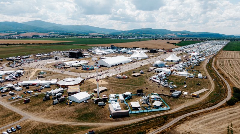 Areál festivalu Pohoda. Foto: Adam Zvolenský.